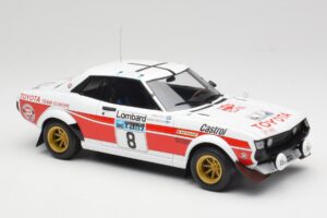 Toyota Celica 2000 GT RA21 #8 H. Mikkola / A. Hertz RAC Rally 1977 IXO 1:18 18RMC189A Metall - pilt 4/6