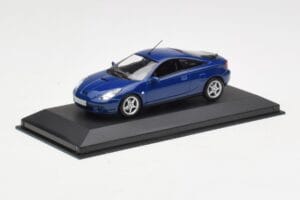 Toyota Celica T200 Tumesininen Minichamps 1:43 TOYOTA006 Metall - pilt 2/4