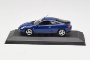 Toyota Celica T200 Tumesininen Minichamps 1:43 TOYOTA006 Metall