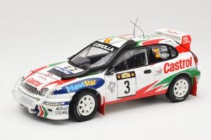 Toyota Corolla WRC #3 C. Sainz / L. Moya Safari Rally 1999 AUTOart 1:18 89982 Metall