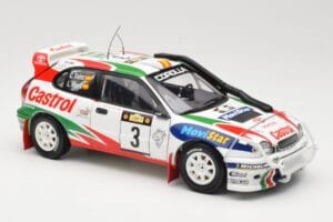 Toyota Corolla WRC #3 C. Sainz / L. Moya Safari Rally 1999 AUTOart 1:18 89982 Metall - pilt 6/8