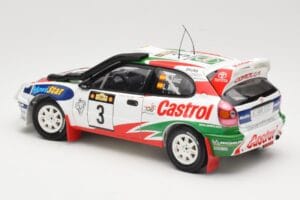 Toyota Corolla WRC #3 C. Sainz / L. Moya Safari Rally 1999 AUTOart 1:18 89982 Metall - pilt 7/8