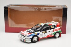 Toyota Corolla WRC #3 C. Sainz / L. Moya Safari Rally 1999 AUTOart 1:18 89982 Metall - pilt 8/8