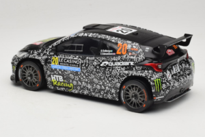 Toyota GR Yaris Rally2 #20 O. Solberg / E. Edmondson Rally Monte Carlo 2025 IXO 1:18 18RMC232 Metall - pilt 5/6