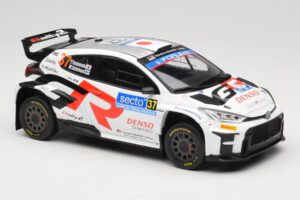 Toyota GR Yaris Rally2 #37 Y. Yamamoto Rally Finland 2024 IXO 1:18 18RMC212A Metall - pilt 4/6