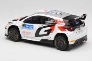 Toyota GR Yaris Rally2 #37 Y. Yamamoto Rally Finland 2024 IXO 1:18 18RMC212A Metall - pilt 5/6