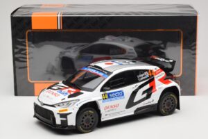 Toyota GR Yaris Rally2 #44 H. Kogure Rally Finland 2024 IXO 1:18 18RMC212B Metall - pilt 6/6
