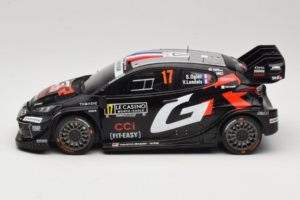 Toyota GR Yaris WRC #17 S. Ogier / V. Landais Rally Monte Carlo Winner 2025 IXO 1:18 18RMC229A Metall - pilt 3/6
