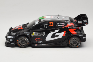 Toyota GR Yaris WRC #33 E. Evans / S. Martin Rally Monte Carlo 2025 IXO 1:18 18RMC229B Metall - pilt 3/6