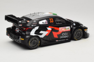 Toyota GR Yaris Rally1 #33 E. Evans / S. Martin Rally Japan Winner 2024 IXO 1:18 18RMC227 Metall - pilt 2/6