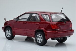 Toyota Harrier Punane Metallic AUTOart 1:18 70035 Metall - pilt 7/8