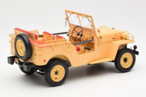Toyota Land Cruiser BJ Beež Kyosho 1:18 08959BE Metall - pilt 3/8