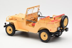 Toyota Land Cruiser BJ Beež Kyosho 1:18 08959BE Metall - pilt 7/8