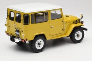 Toyota Land Cruiser FJ40 Sinepi Kollane Kyosho 1:18 08971Y Metall - pilt 3/8