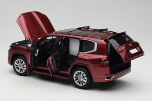 Toyota Land Cruiser LC300 ZX Punane LCD 1:18 LCD18013-ZX-RE Metall - pilt 5/8