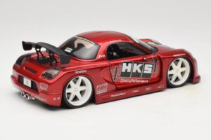 Toyota MR2 Spyder ZZW30 Tuned Punane Jada 1:18 63194 Metall - pilt 3/8
