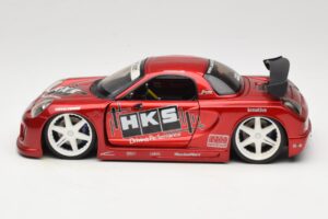 Toyota MR2 Spyder ZZW30 Tuned Punane Jada 1:18 63194 Metall - pilt 4/8
