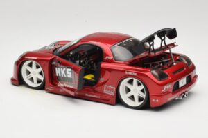 Toyota MR2 Spyder ZZW30 Tuned Punane Jada 1:18 63194 Metall - pilt 5/8