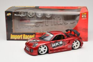 Toyota MR2 Spyder ZZW30 Tuned Punane Jada 1:18 63194 Metall - pilt 8/8