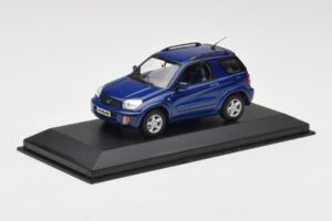 Toyota RAV4 Tumesinine Hall Sisemus Minichamps 1:43 433166004 Metall - pilt 2/4