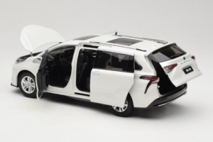 Toyota Sienna XL30 Valge OEM 1:18 TOYOTA013 Metall - pilt 5/8