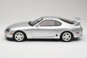 Toyota Supra A80 Hõbedane Kyosho 1:12 KSR12006S Vaik - pilt 3/6