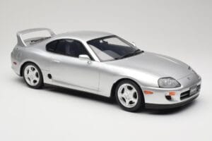 Toyota Supra A80 Hõbedane Kyosho 1:12 KSR12006S Vaik - pilt 4/6