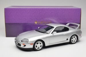 Toyota Supra A80 Hõbedane Kyosho 1:12 KSR12006S Vaik - pilt 6/6