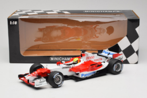 Toyota TF105 #17 R. Schumacher Panasonic Toyota Racing 2005 Minichamps 1:18 100050017 Metall - pilt 7/7