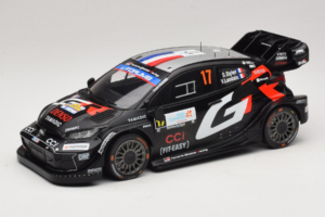 Toyota GR Yaris Rally1 #17 S. Ogier / V. Landais Rally Islas Canarias 2025 IXO 1:18 18RMC249B Metall