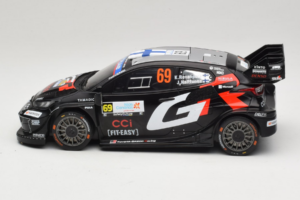 Toyota GR Yaris Rally1 #69 K. Rovanpera / J. Halttunen Rally Islas Canarias 2025 IXO 1:18 18RMC249A Metall - pilt 3/6