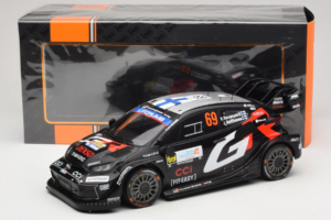 Toyota GR Yaris Rally1 #69 K. Rovanpera / J. Halttunen Rally Islas Canarias 2025 IXO 1:18 18RMC249A Metall - pilt 6/6