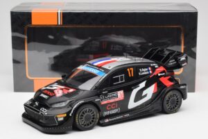 Toyota GR Yaris Rally1 #17 S. Ogier / V. Landais Rally Monte Carlo 2024 IXO 1:18 18RMC196 Metall - pilt 6/6