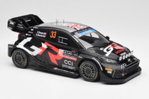 Toyota Yaris Rally1 WRC #33 E. Evans / S. Martin Rally Monte Carlo Night Version 2024 IXO 1:18 18RMC197 Metall - pilt 4/6