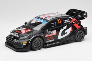 Toyota Yaris Rally1 WRC #33 E. Evans / S. Martin Rally Monte Carlo Night Version 2024 IXO 1:18 18RMC197 Metall