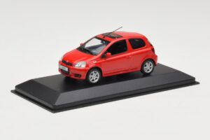 Toyota Yaris TS Punane Minichamps 1:43 430166062 Metall - pilt 2/4