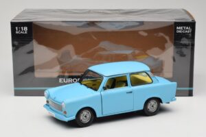 Trabant 601 Sinine Sun Star 1:18 4290 Metall - pilt 8/8