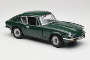 Triumph GT6 Mk3 Roheline Sun Star 1:18 1055 Metall - pilt 7/8