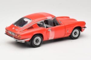 Triumph GT6 Mk3 Punane Sun Star 1:18 1056 Metall - pilt 2/6