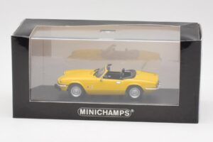 Triumph Spitfire 1500 Kollane Minichamps 1:43 400132531 Metall - pilt 4/4