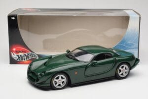 TVR Speed 12 Tumedroheline Hot Wheels 1:18 50429 Metall - pilt 8/8