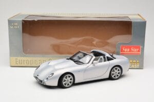 TVR Tuscan Mk2 Hõbedane Sun Star 1:18 4462 Metall - pilt 8/8