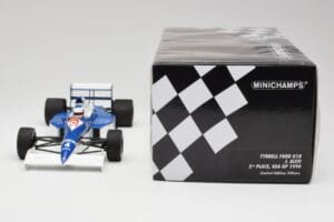 Tyrrell Ford 018 #4 J. Alesi 2nd Place USA GP 1990 Minichamps 1:18 110900004 Metall - pilt 6/6