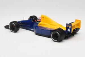 Tyrrell Ford 018 #4 J. Herbert Belgian GP 1989 Minichamps 1:18 110891104 Metall - pilt 5/6