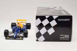 Tyrrell Ford 018 #4 J. Herbert Belgian GP 1989 Minichamps 1:18 110891104 Metall - pilt 6/6