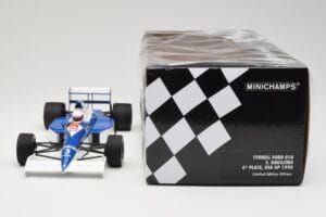 Tyrrell Ford 018 #4 S. Nakajima 6th Place USA GP 1990 Minichamps 1:18 110900003 Metall - pilt 6/6