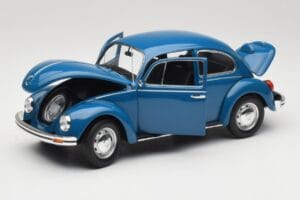 Volkswagen 1200 Sinine Minichamps 1:18 150057104 Metall - pilt 2/8