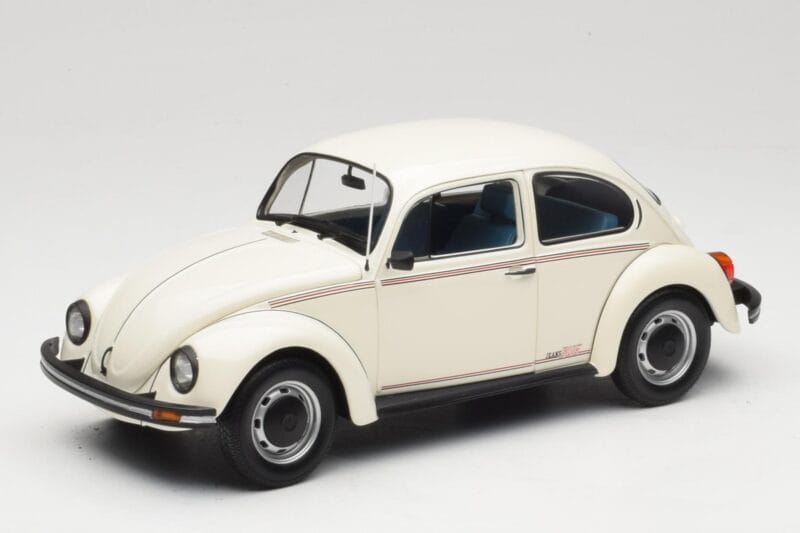 Volkswagen 1200 Jeans Bug Valge Minichamps 1:18 150057101 Metall