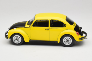 Volkswagen 1303 Kollane & Must Norev 1:18 188536 Metall - pilt 3/6