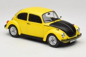 Volkswagen 1303 Kollane & Must Norev 1:18 188536 Metall - pilt 4/6